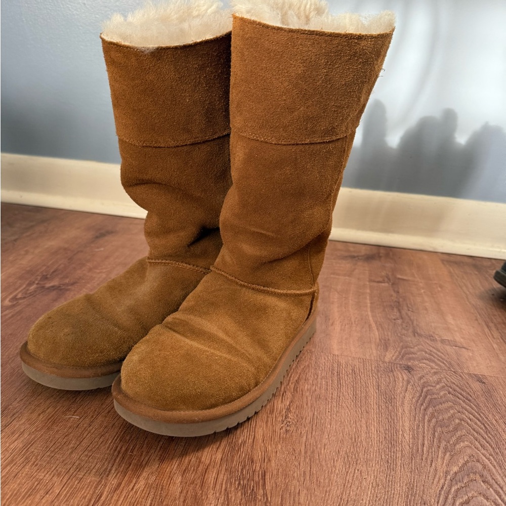 UGG Koolaburra Tan Suede Boots